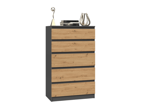 Komoda Malwa M5 ANTRACYT ARTISAN - obrazek 2
