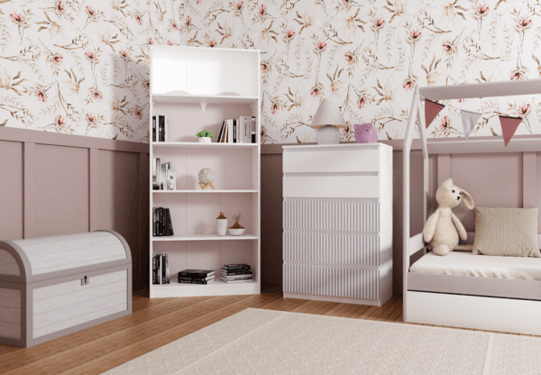 Komoda Malwa M5 ARTESO PINK Różowy - obrazek 2