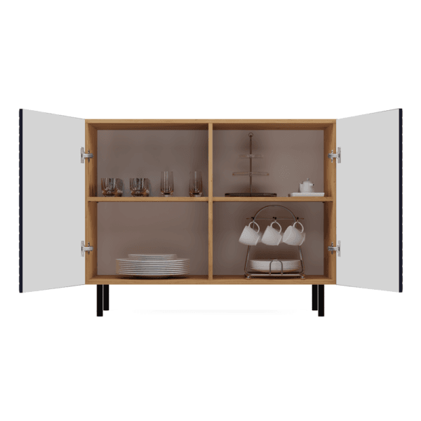 Komoda KAMA 2D SLIM ARISAN GRANAT - obrazek 7