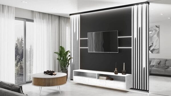 Ława Ronda RONDA BIAŁY ARTISAN - obrazek 2