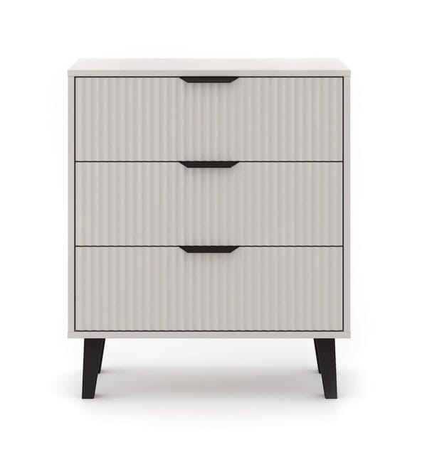 Komoda Scandi 3S SLIM KASZMIR BEŻ - obrazek 3