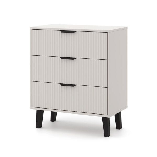 Komoda Scandi 3S SLIM KASZMIR BEŻ - obrazek 5