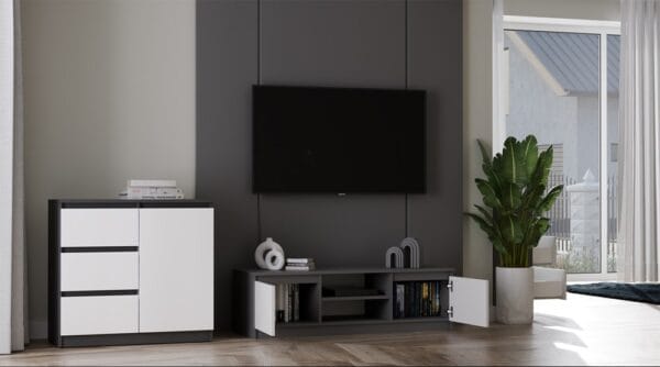 RTV Malwa 120 ANTRACYT BIAŁY - obrazek 4