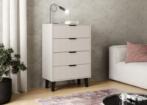 Komoda Scandi 4S SLIM KASZMIR - obrazek 2