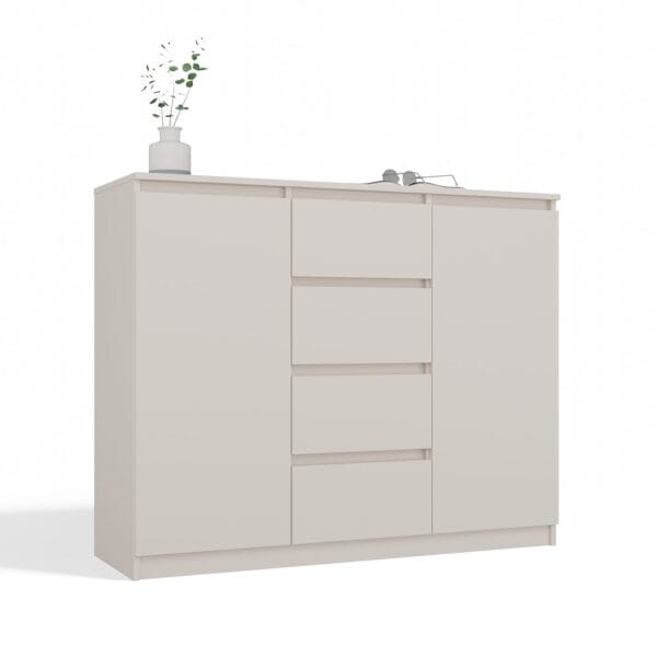 Komoda Malwa 2D4S 120 KASZMIR BEŻ
