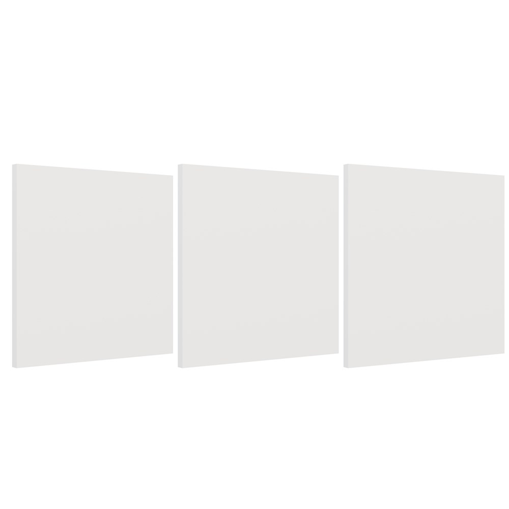 3 x DRZWI MALAX 3D FRONTY DO REGAŁU KOMOROWEGO MALAX 3x3 H TIP ON BIAŁE