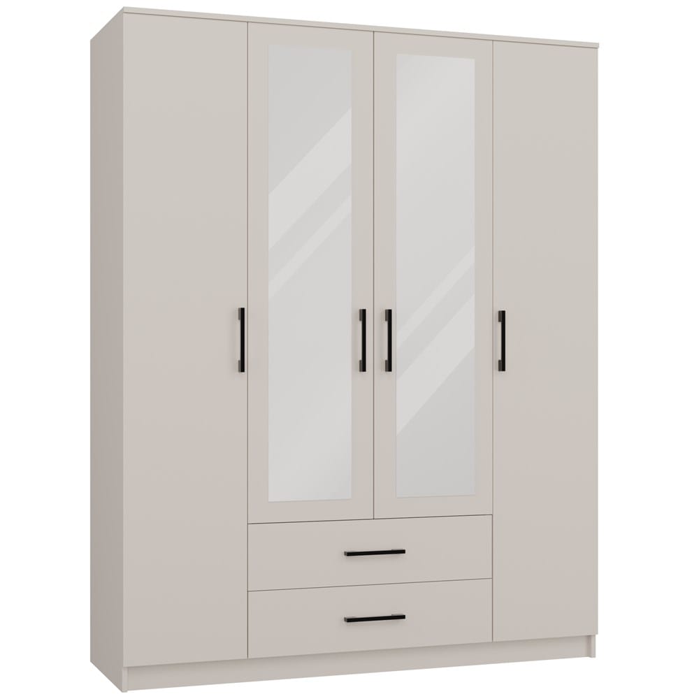 Szafa Romana 160 X 205 LUSTRO KASZMIR BEŻ