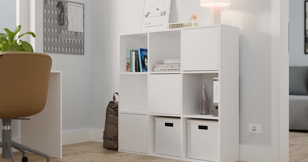 3 x DRZWI MALAX 3D FRONTY DO REGAŁU KOMOROWEGO MALAX 3x3 H TIP ON BIAŁE - obrazek 3