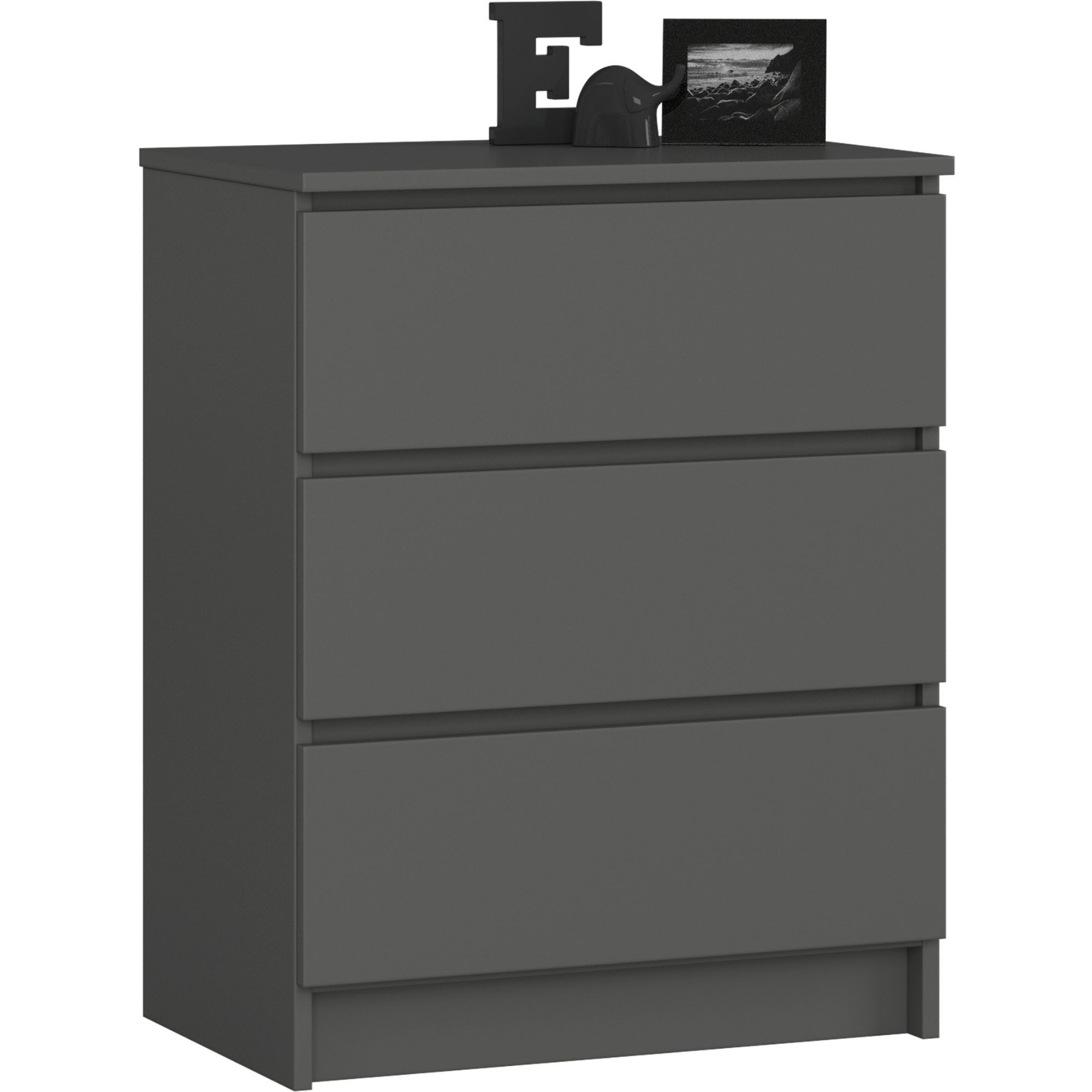 KOMODA K60 3SZ CLP PK GRAFIT SZARY