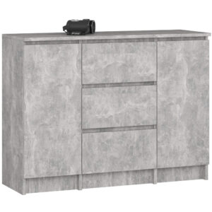 KOMODA K100 2D 3SZ PK BETON