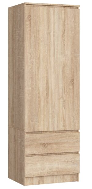 SZAFA STAR S 60 cm 2 DRZWI 2 SZUFLADY PK SONOMA