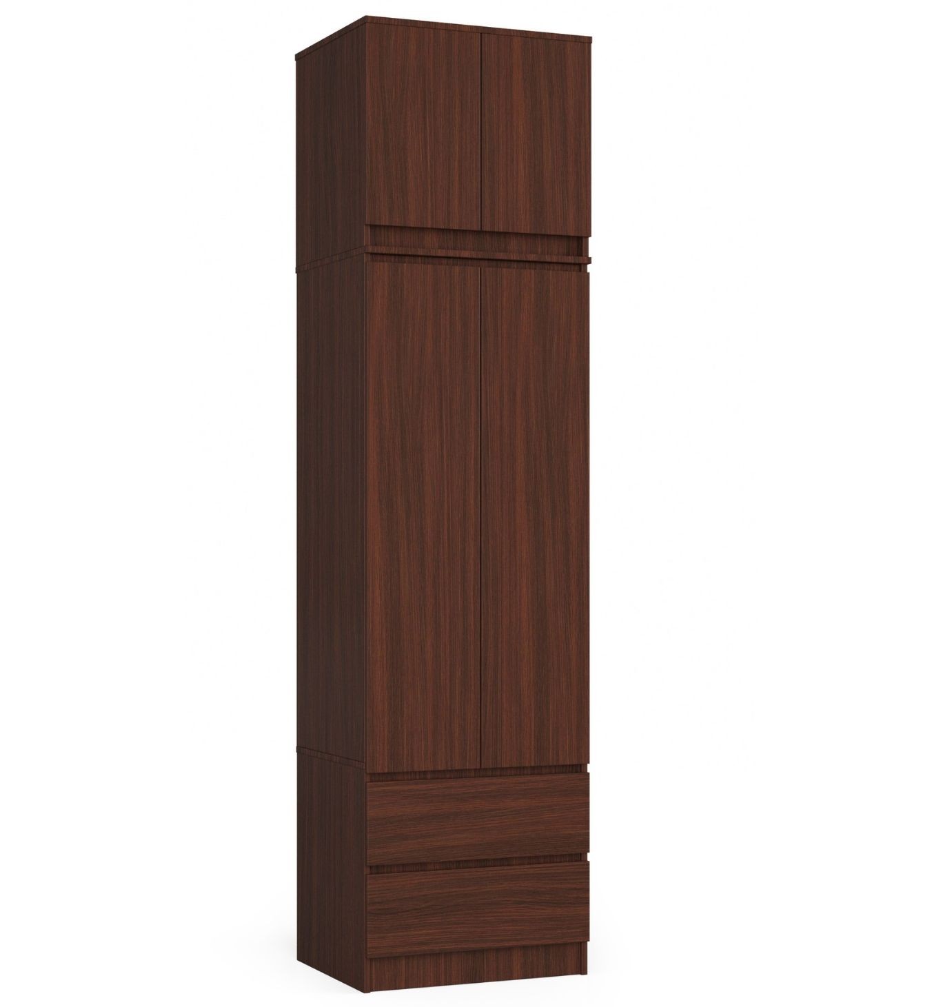 SZAFA Z NADSTAWKĄ S60 2D 2SZ CLP PK WENGE