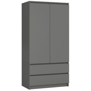 SZAFA S90 2D 2SZ CLP PK GRAFIT SZARY