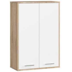 SZAFKA WISZĄCA FIN H934 W64 2D DĄB SONOMA/BIAŁA