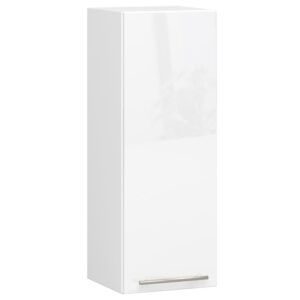 WISZĄCA SZAFKA KUCHENNA OLIWIA W 30cm BIAŁA-BIAŁY POŁYSK H720