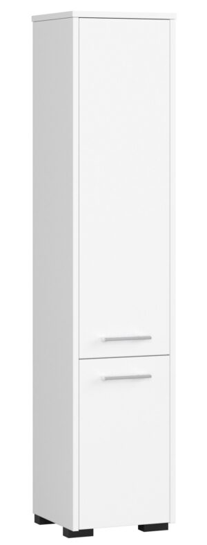REGAŁ ŁAZIENKA FIN SŁUPEK 30 2D 140cm BIAŁY