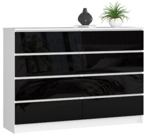 KOMODA K140 8SZ CLP PK CZARNY POŁYSK