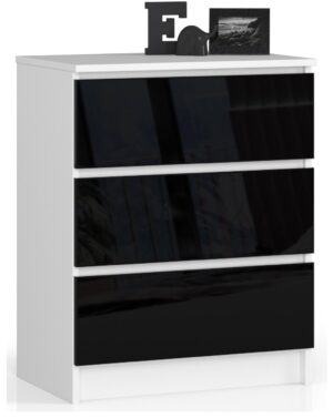 KOMODA K60 3SZ CLP PK CZARNY POŁYSK