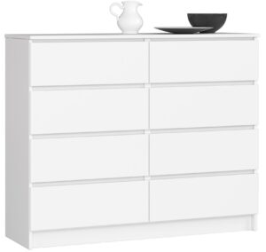 KOMODA K120 8SZ PK BIAŁA