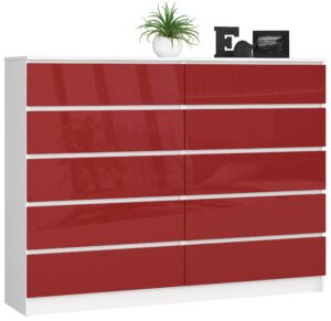 KOMODA K160 10SZ CLP PK CZERWONY POŁYSK