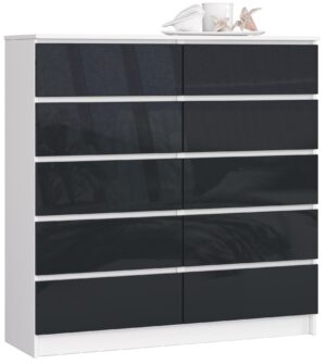 KOMODA K120 10SZ CLP PK GRAFIT POŁYSK