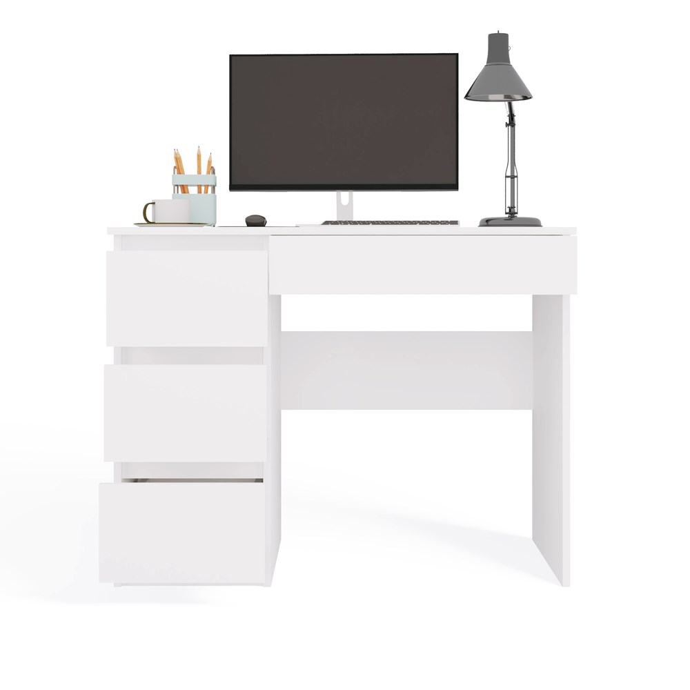 Biurko Mijas LEWE BIAŁY - obrazek 6