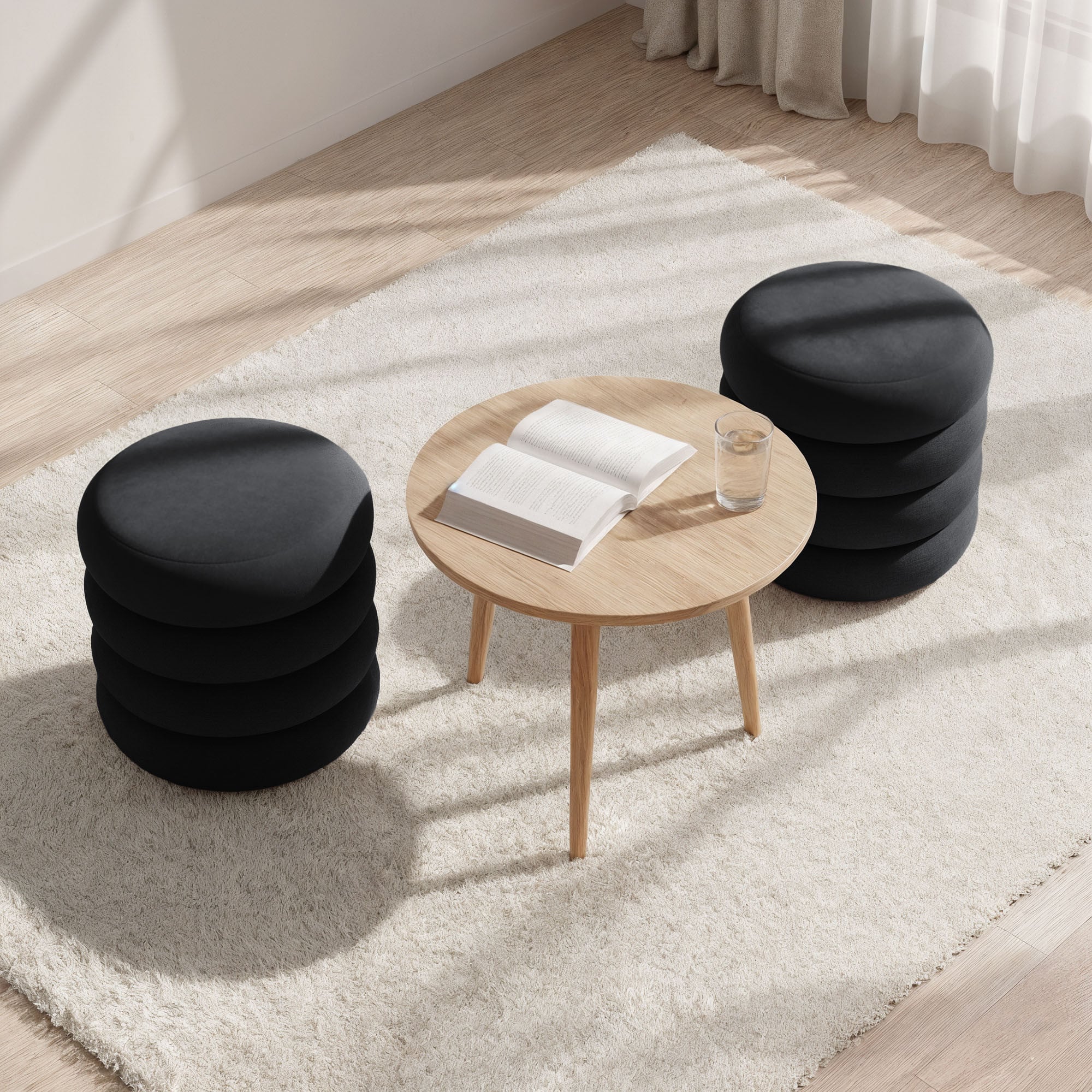 PUFA SNUGGO CZARNA - obrazek 2