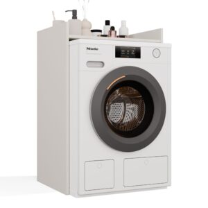 Szafka Łazienkowa Na Pralkę POLA NP KASZMIR Beż Półka Regał Do Łazienki