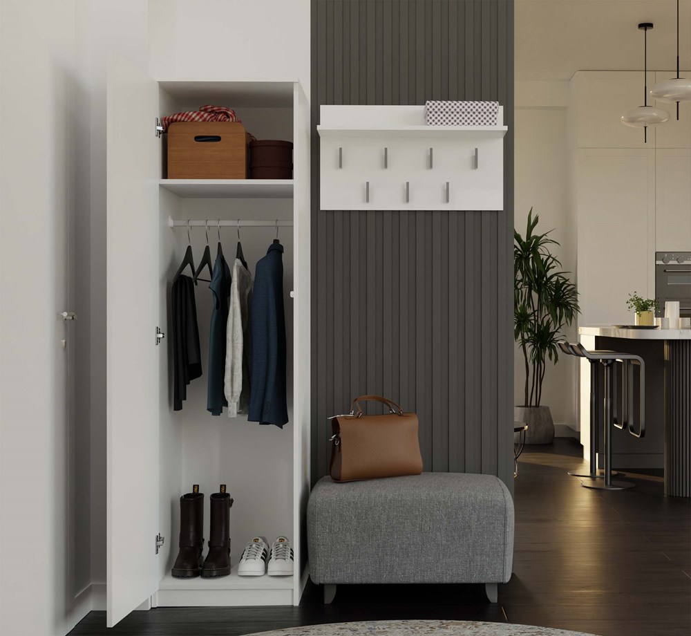 Szafa Nordico Malwa SD-50 – biały - obrazek 4