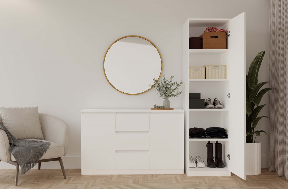 Szafa Nordico Malwa SD-50 – biały - obrazek 6