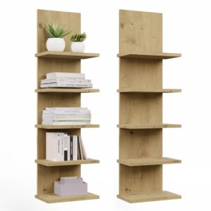 Regał Wiszący R5P 5 Półek Na Książki Do Biura Salonu Pokoju Dziecka DĄB ARTISAN