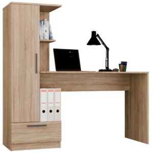 Zestaw Biurko + Regał COSMO DĄB SONOMA