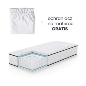 MATERAC Z POKROWCEM 80x190 H24