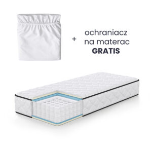 MATERAC Z POKROWCEM 80x200 H24